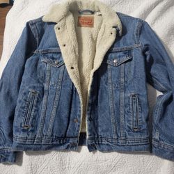 Mens Levi's Shepra Trucker Jacket Size Small Chamarra De Hombre O Joven Tamanio Chico Small