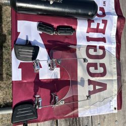 HD sportster Slip on's  & Windshield FREE Hwy Pegs & Passenger foot Boards