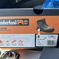 New Timberland Pro Work Boots Sz 9
