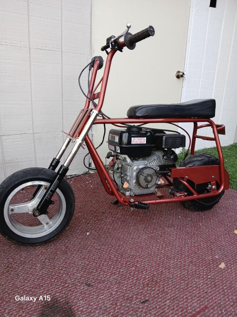Mini Bike New Paint New Suspension.