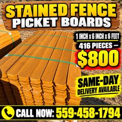 New wood for fence / madera nueva para SERCOS