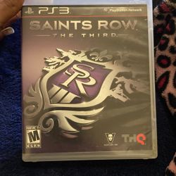 PS3 Saint Row 3 