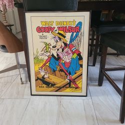 Walt disney's Goofy and walbur