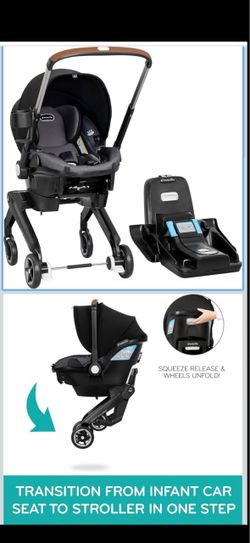 Evenflo Shyft DualRide Preemie and Infant Car Seat Stroller Combo