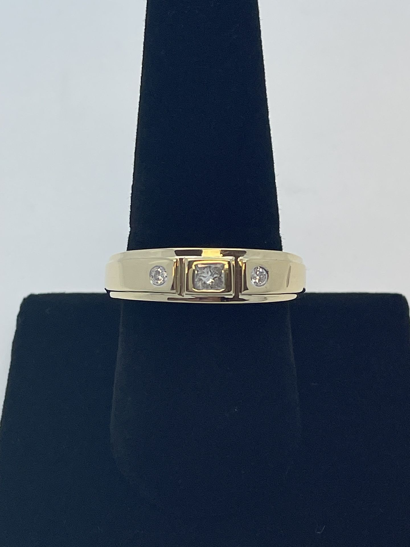Gold Diamond Ring 14K NEW