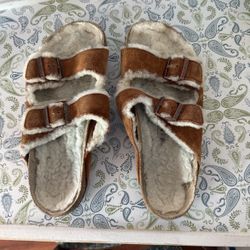 Birkenstocks Size 43 Shearling Arizona $160. New