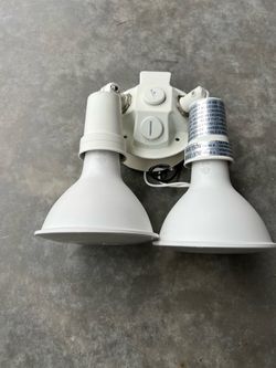 3 Used White Flood Lights