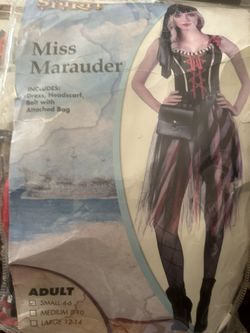 Miss Marauder Costume Adult Size. Not Free