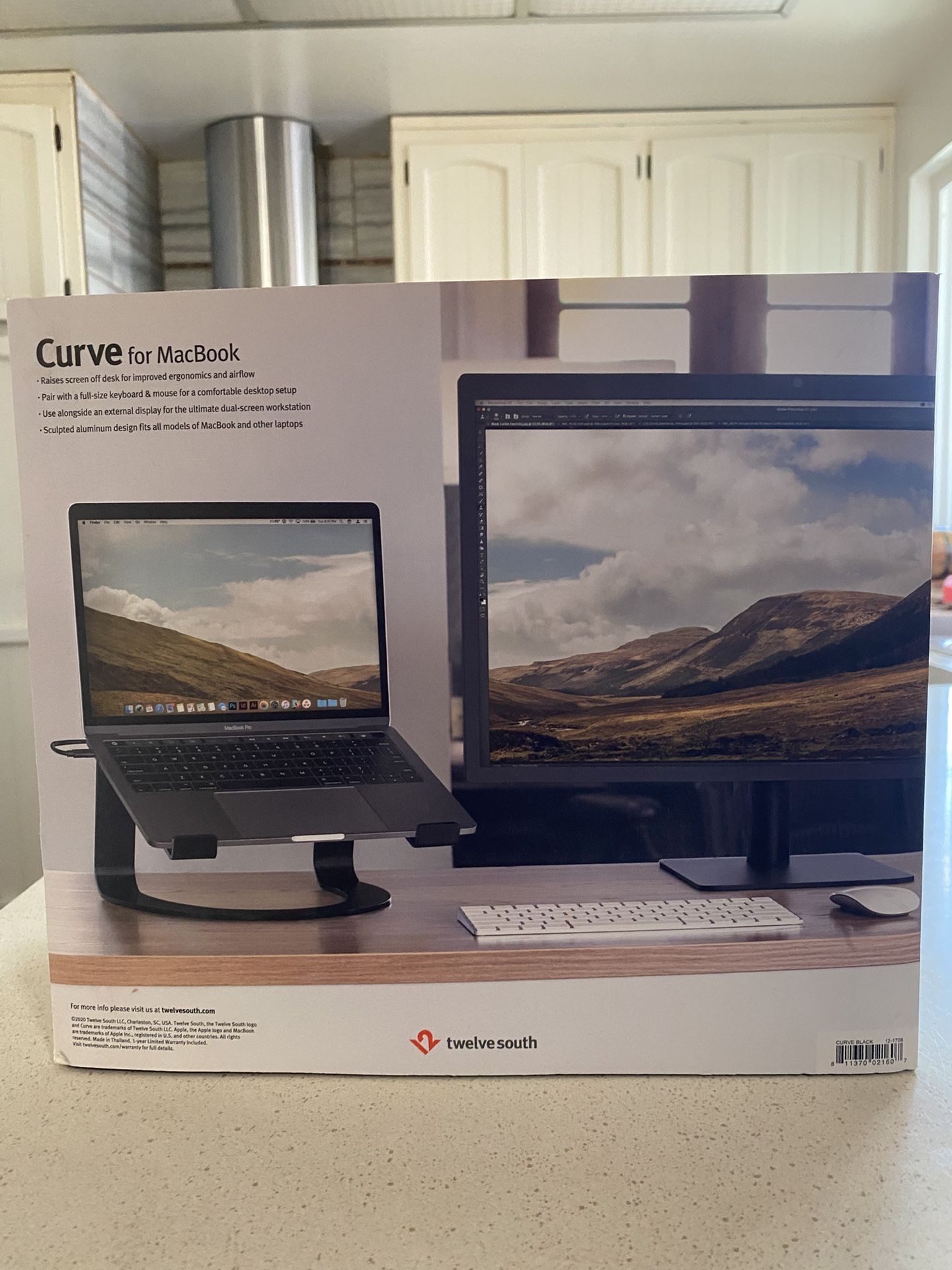 Curve Desktop Stand For Laptops