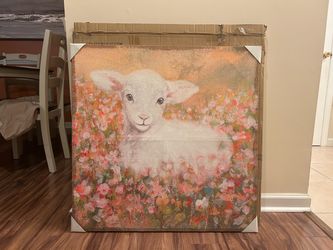 Little Lamb Burlap