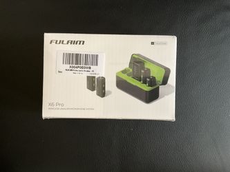 FULAIM X6PRO WIRELESS LAVALIER MICROPHONE SYSTEM