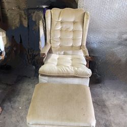 Chair And Ottoman 