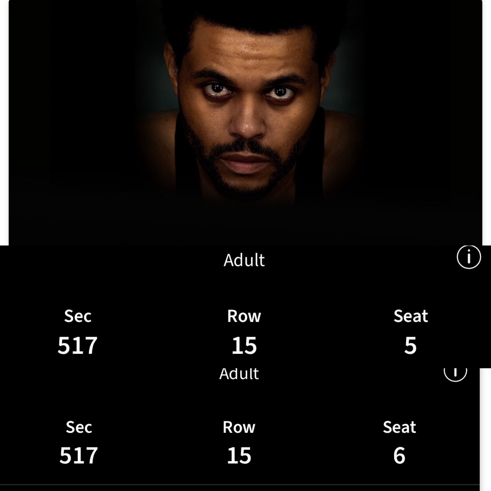The Weeknd After Hours Til Dawn Tickets