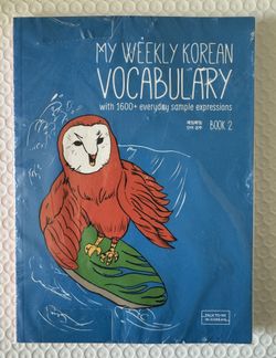 My Weekly Korean Vocabulary Book 2 by Talk to Me in Korean (TTMIK) Paperback 