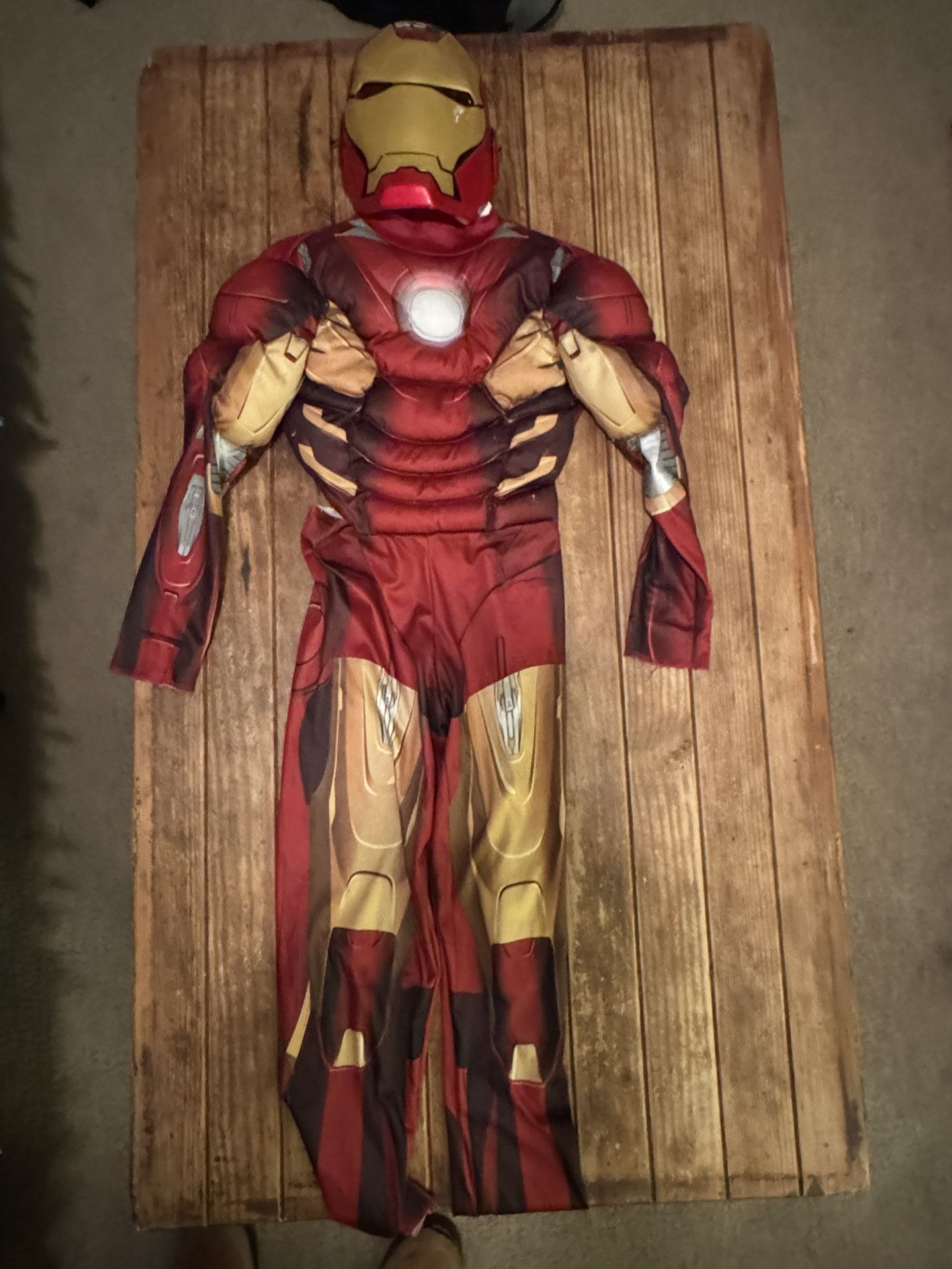 Halloween Ironman Costume Kids Medium