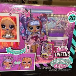 L.O.L. Surprise! Tweens Surprise Swap Fashion Doll Buns-2-Braids Bailey Including Styling Head and Fabulous Fashions and Accessories