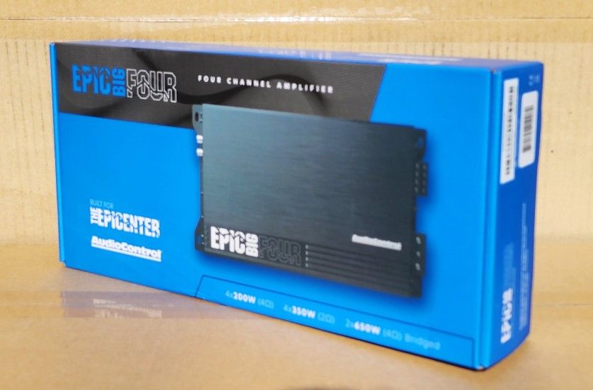 AudioControl Epic Big Four Power Amplifier 4-Channel Speaker System 2800 Watts 🚨 Payment Options Available 🚨 No Credit Needed 🚨 