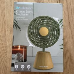 Brookstone Kinetic Spiral Meditation with Calming Rhythmic Motions