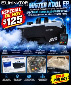 Halloween Eliminator Lighting Mister Kool EP Fog Machine