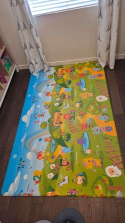 Kids Baby Play Mat (Yellow Bear)