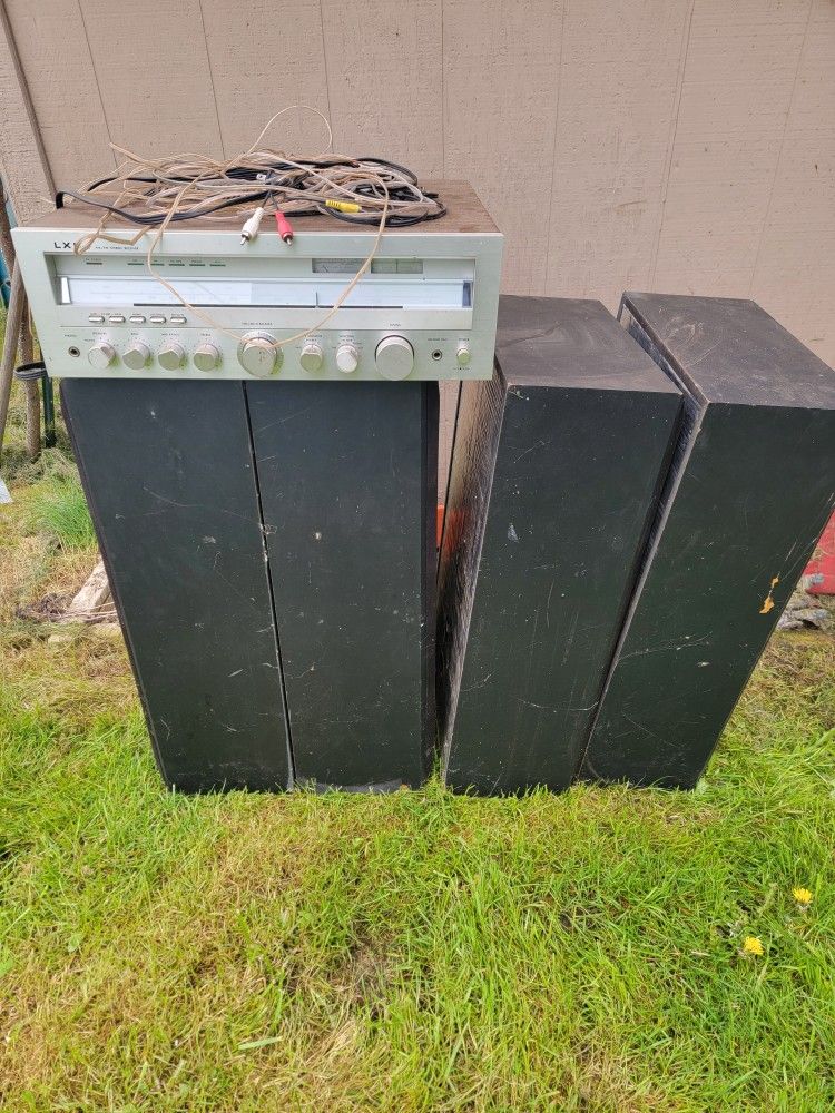 Receiver And Speakers