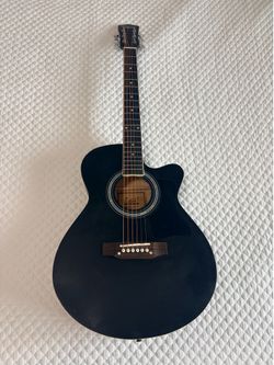 Black Glarry  Acoustic Guitar