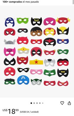 Marvel masks
