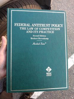 Federal Anti Trust Law book like new Condition $35