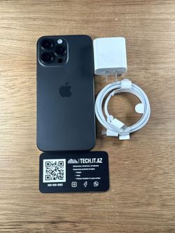 📱 iPhone 15 Pro Max | 256GB | Black Titanium | Unlocked (Any Carrier)
