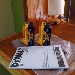 DeWalt 20 V New. XR. Batteries. Lithium. X2