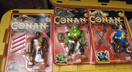 Conan the Adventurer Action Figures Lot of 3