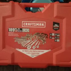 DONT MISS OUT- BRANDNEW 189 PC. CRAFTSMEN TOOL SET. 