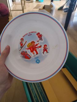 Campbells 1984 Winter Olympics Plate