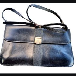 Vintage Marc Cross Leather Shoulder Bag