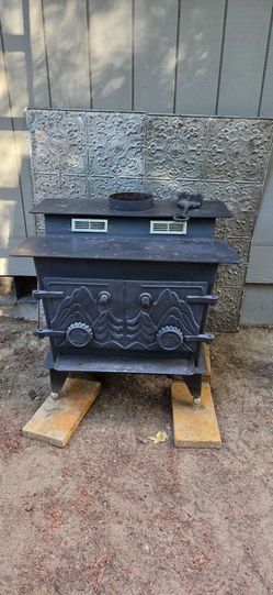 Vintage FITA Model 200 Wood Stove – UL Listed Cast Steel Stove