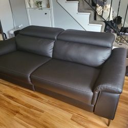 Reclining Sofa w/ Pillows