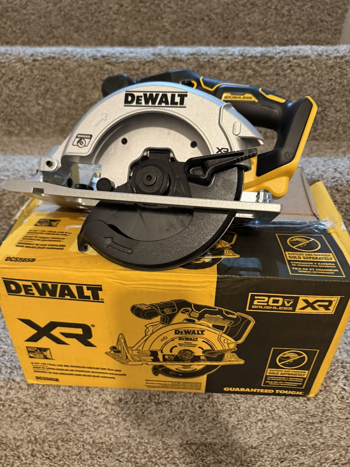 DeWalt XR 20VCircular Saw (Tool Only) – Nev Used!