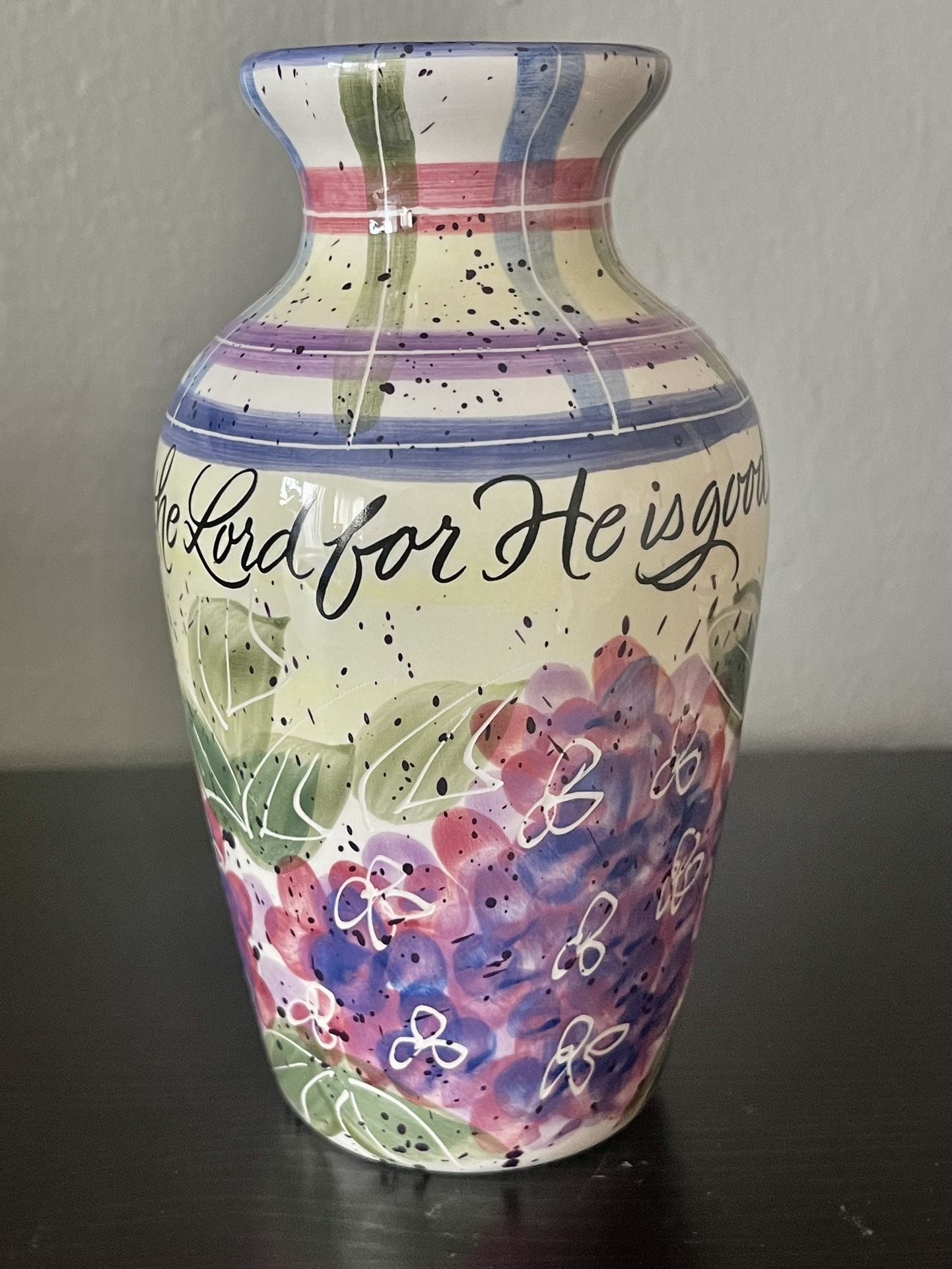 Julie Upland 1999 Enesco Vase