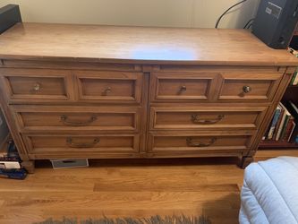 Cherry wood dresser