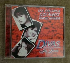 Divas In Love CD – Lea Salonga, Joey Albert, Jamie Rivera