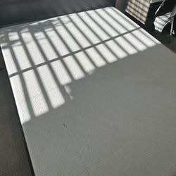 Queen Size, Bed Mattress, And Frame