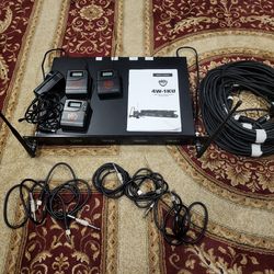 Nady 4W-1KU 1000 Channel Quad receiver Wireless System