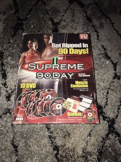 Supreme 90 day workout set