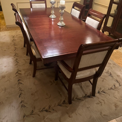 Ashley furniture, Dining table & 6 chairs