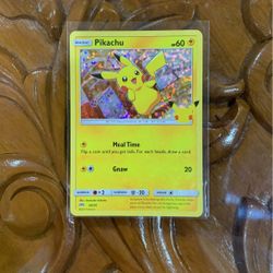 Holo Pikachu McDonald’s 2021