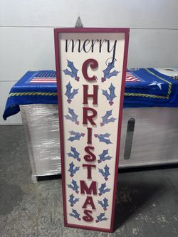 Merry Christmas Sign 