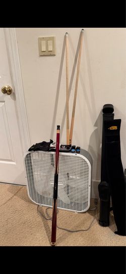 predator billiard pool stick crm heo plus 2  shafts 314 original & vantage shafts $1600