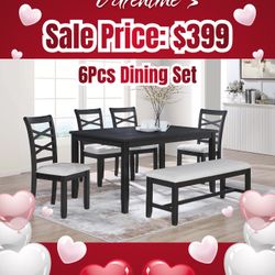 6pcs Dining Set 