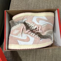 Air Jordan 1 Washed Pink Sz 9.5