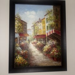 Large Signed Oil Painting